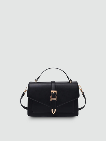 Bolsa Transversal Pequena Preta Garbo Bianca - Garboza