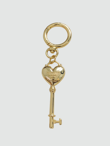 Bag Charm Heart Key