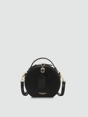 Bolsa Transversal Pequena Preta Garbo Lenna - Garboza