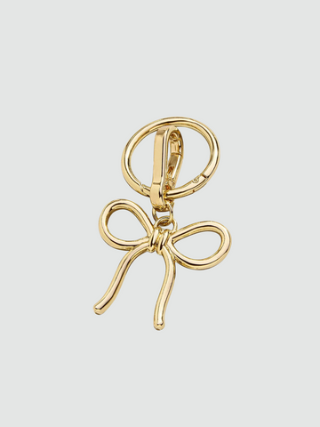 Bag Charm Laço Gold