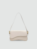 Bolsa De Ombro Pequena Branca Garbo Chiara - Garboza