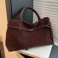 Bolsa Satchel Grande Vermelha Garbo Amália - Garboza