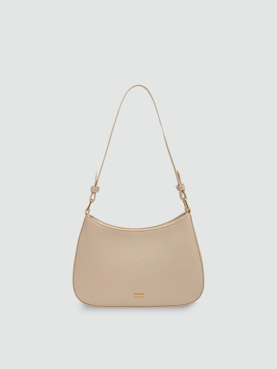 Bolsa de Ombro Pequena Branco Garbo Jade - Garboza