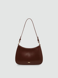 Bolsa de Ombro Pequena Marrom Garbo Jade - Garboza