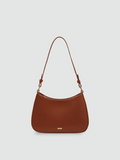 Bolsa de Ombro Pequena Marrom Garbo Jade - Garboza