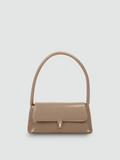 Bolsa De Ombro Pequena Bege Garbo Mirella - Garboza