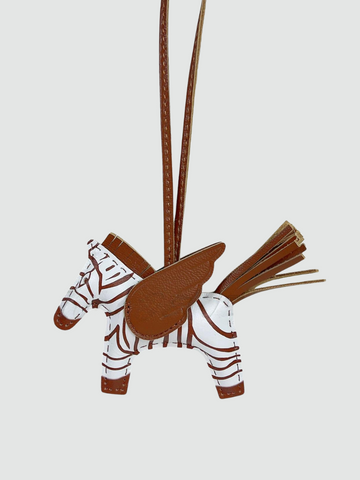 Bag Charm Flying Zebra