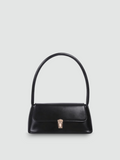 Bolsa De Ombro Pequena Preta Garbo Mirella - Garboza