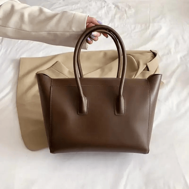 Bolsa Tote Marrom Garbo Amanda - Garboza