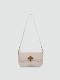 Bolsa De Ombro Pequena Branco Garbo Safira - Garboza