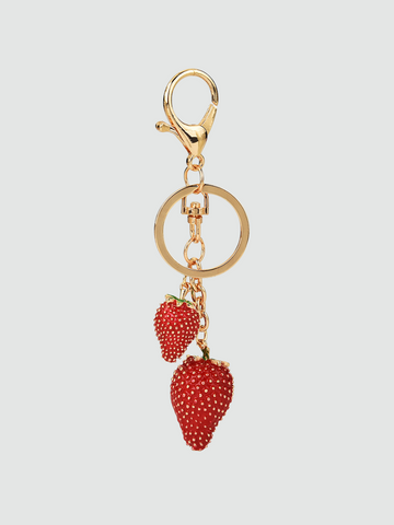Bag Charm Duo Strawberry