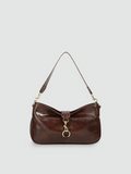 Bolsa Baguete Média Marrom Garbo Mara - Garboza