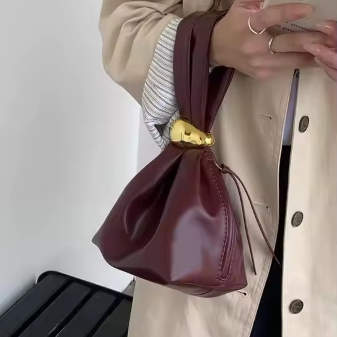 Bolsa de Mão Pequena Vermelha Garbo Tatiane - Garboza