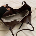 Bolsa Tote Grande Marrom Garbo Betina - Garboza