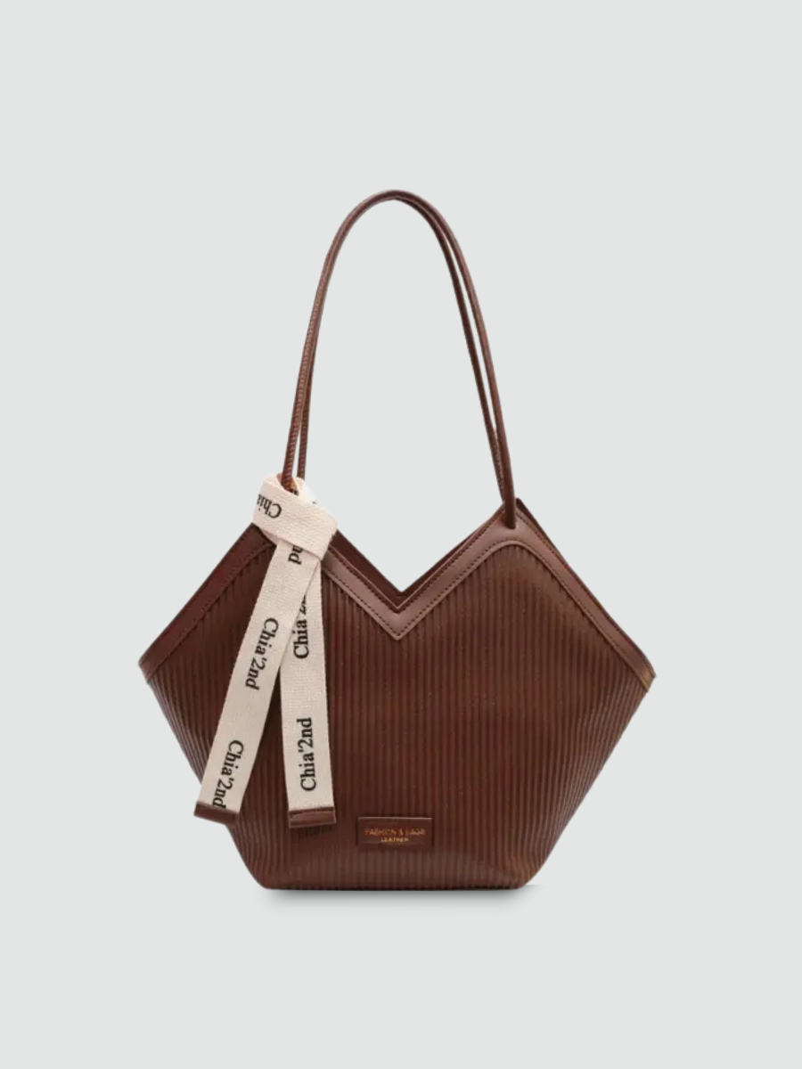 Bolsa Hobo Grande Marrom Garbo Luara - Garboza
