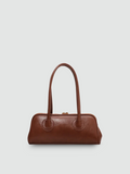 Bolsa Baguete Média Marrom Garbo Sage - Garboza