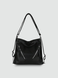 Bolsa Hobo Grande Preto Garbo Zoe - Garboza