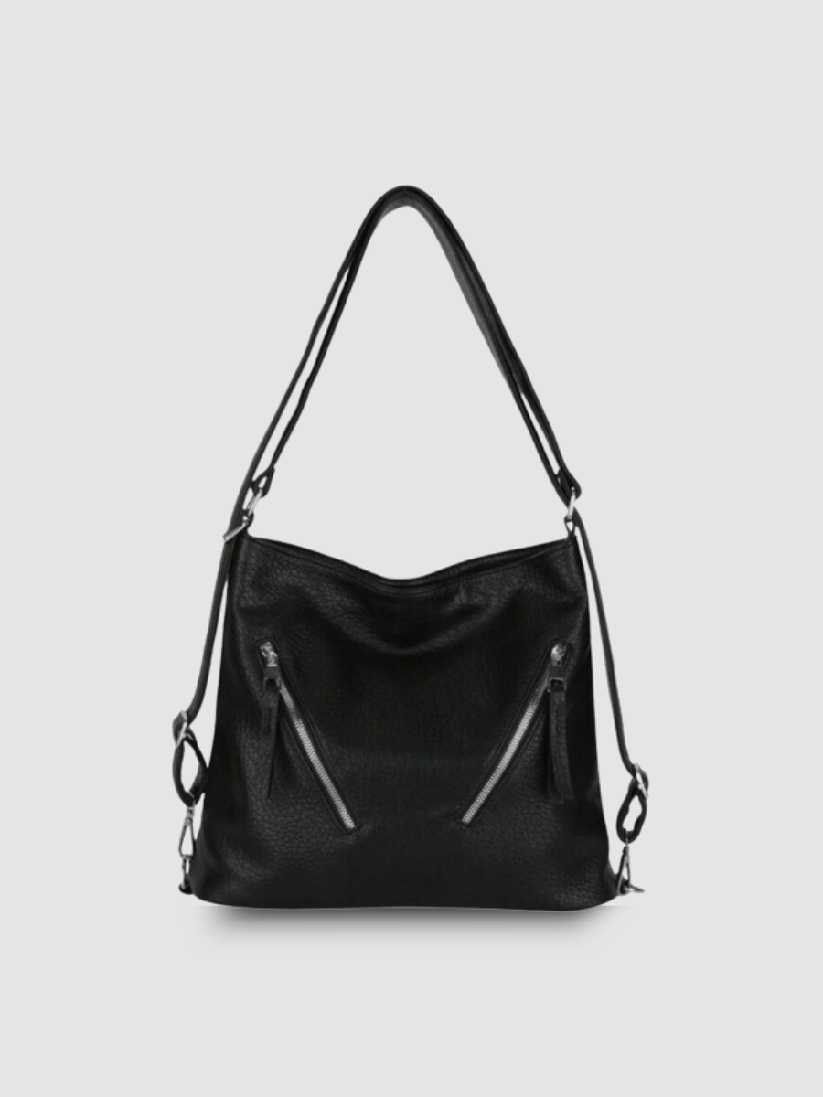 Bolsa Hobo Grande Preto Garbo Zoe - Garboza