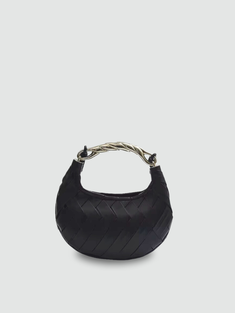 Bolsa Hobo Pequena Preta Garbo Astrid - Garboza