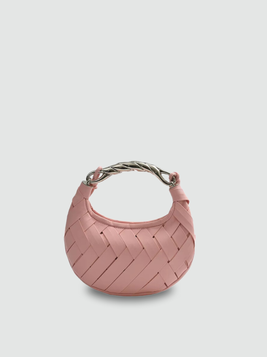 Bolsa Hobo Pequena Rosa Garbo Astrid - Garboza