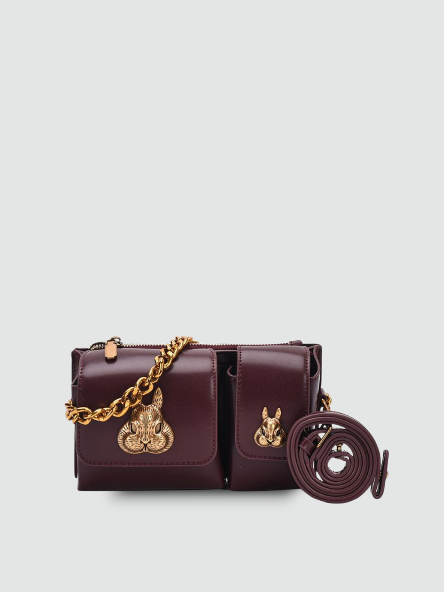 Bolsa Mensageiro Pequena Vermelha Garbo Wanda - Garboza