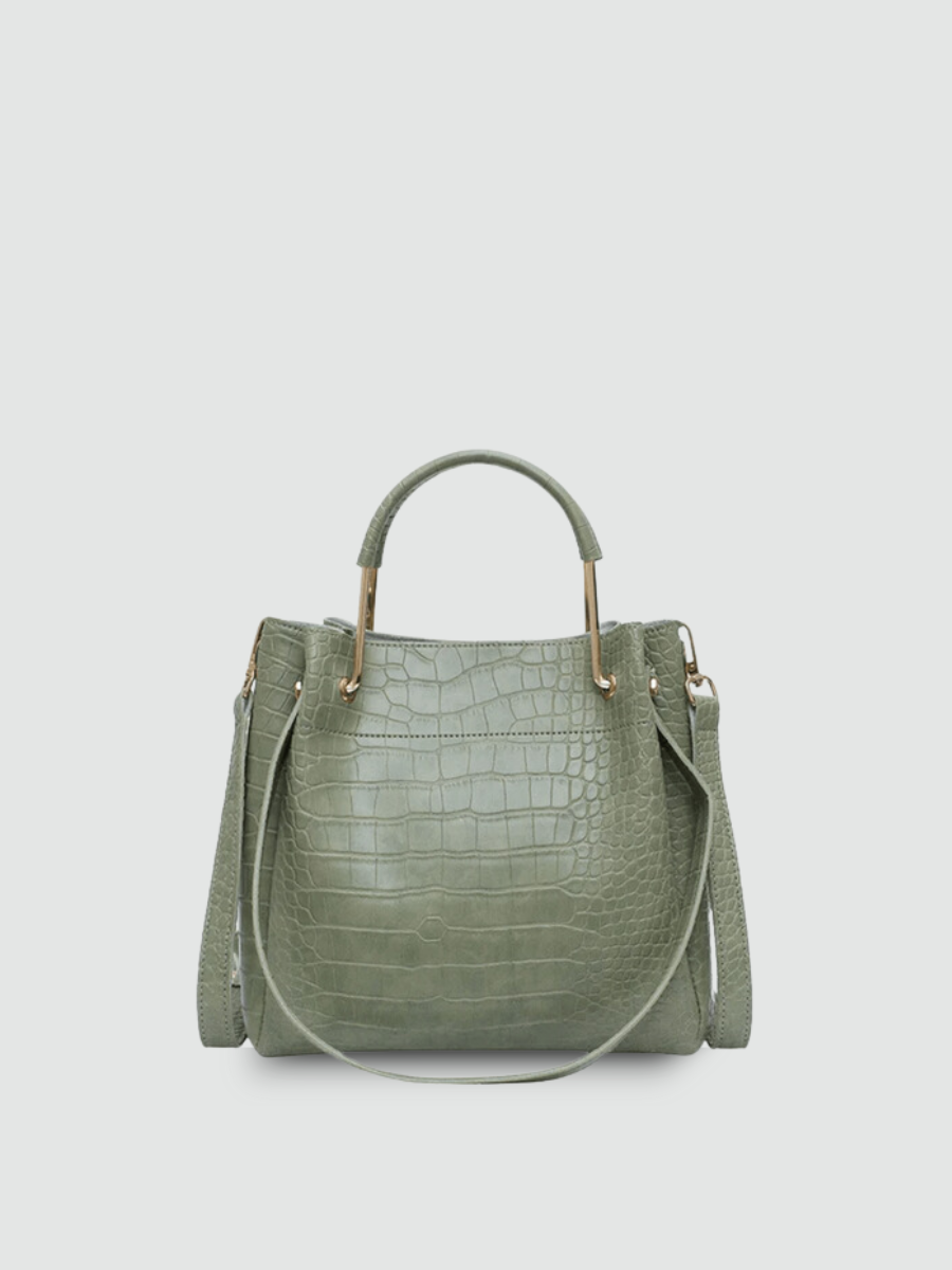 Bolsa Sacola Verde Garbo Rafaela - Garboza