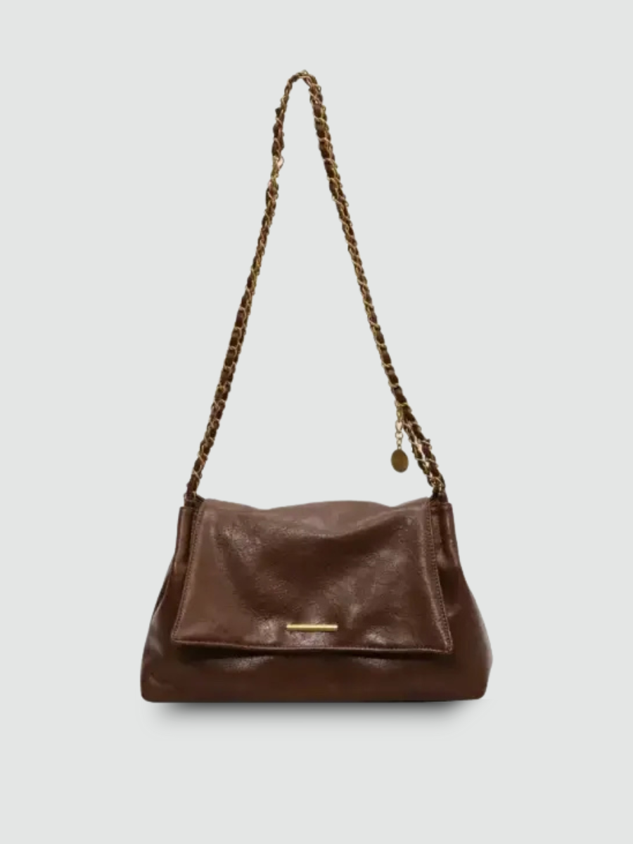 Bolsa Grande Marrom Garbo Acácia - Garboza