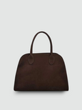 Bolsa Baú Grande Marrom Garbo Claire - Garboza