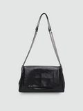 Bolsa Satchel Média Preta Garbo Isadora - Garboza