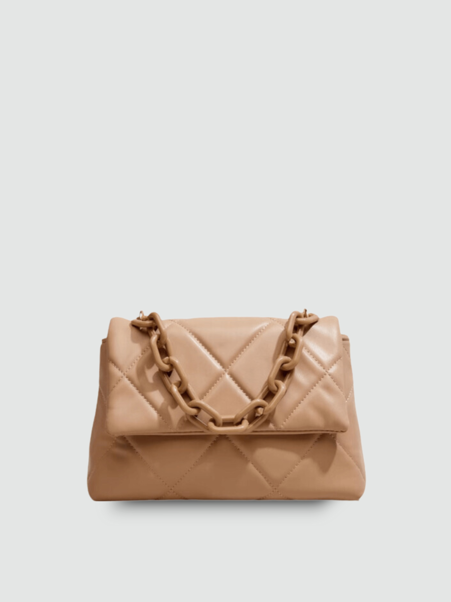Bolsa Média Marrom Garbo Tatiana - Garboza