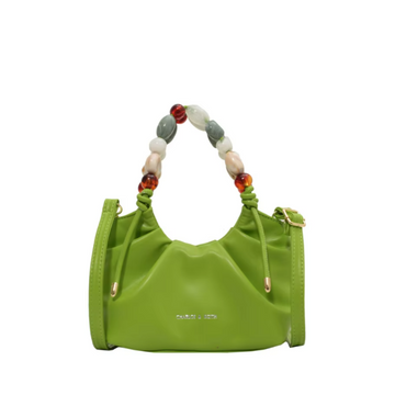 Bolsa de Mão Média Verde Garbo Fiorella - Garboza