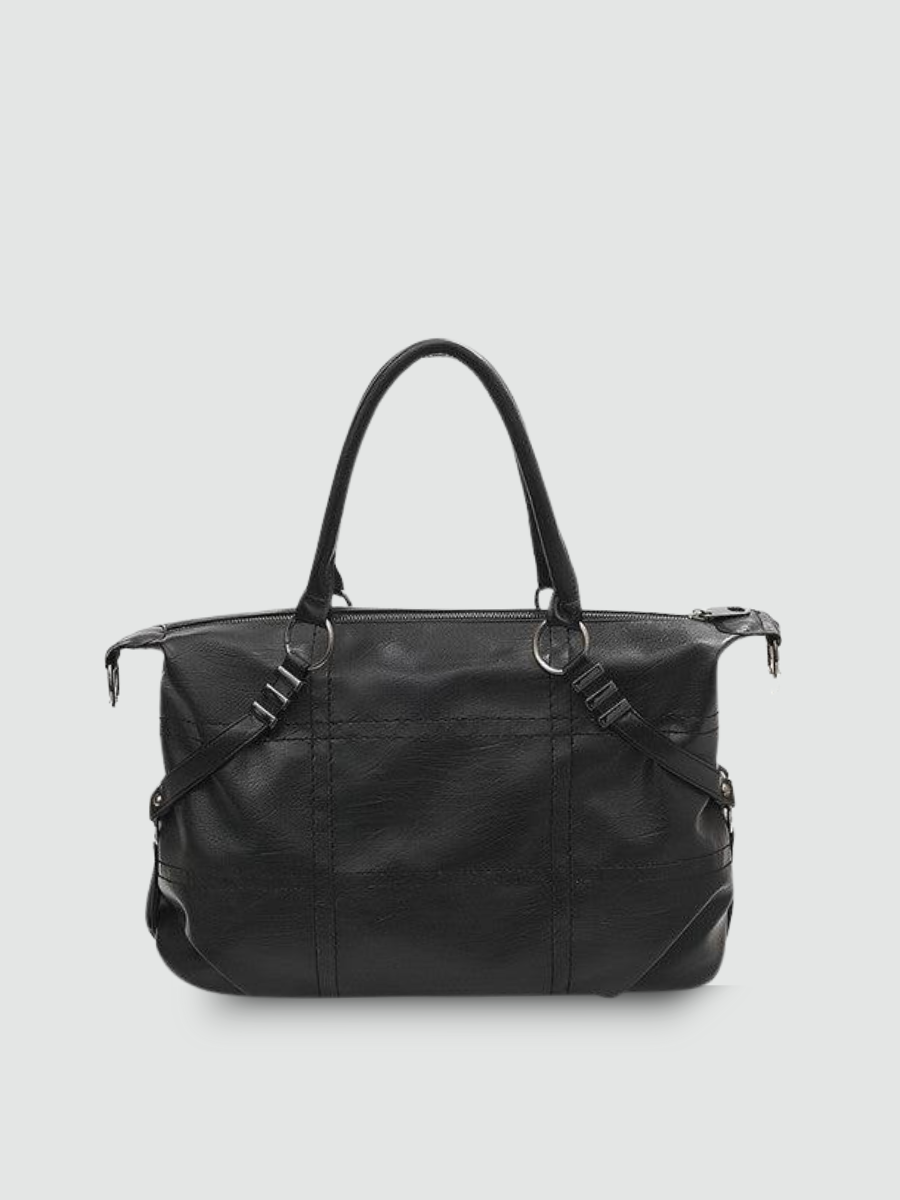 Bolsa Tote Garbo Preta Cíntia - Garboza