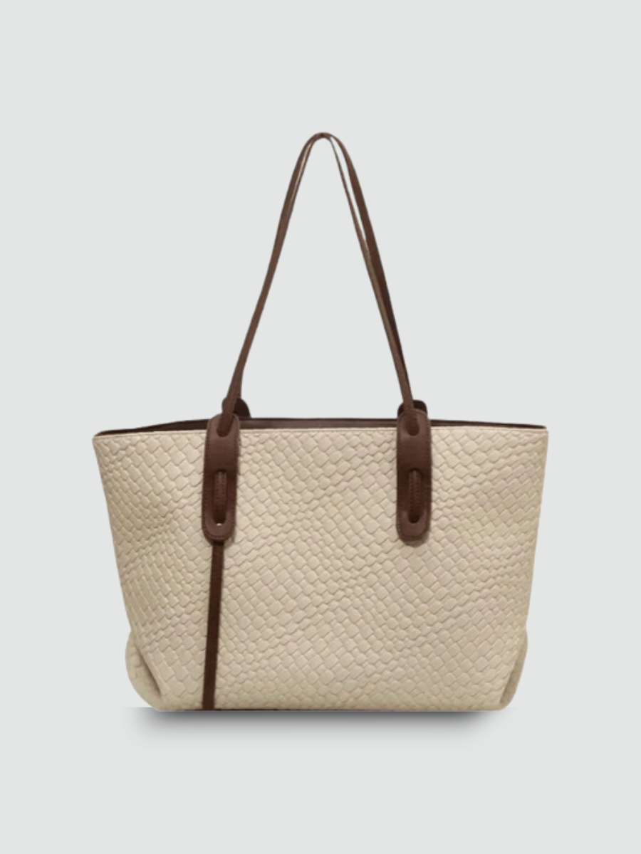 Bolsa Tote Grande Branca Garbo Paloma - Garboza