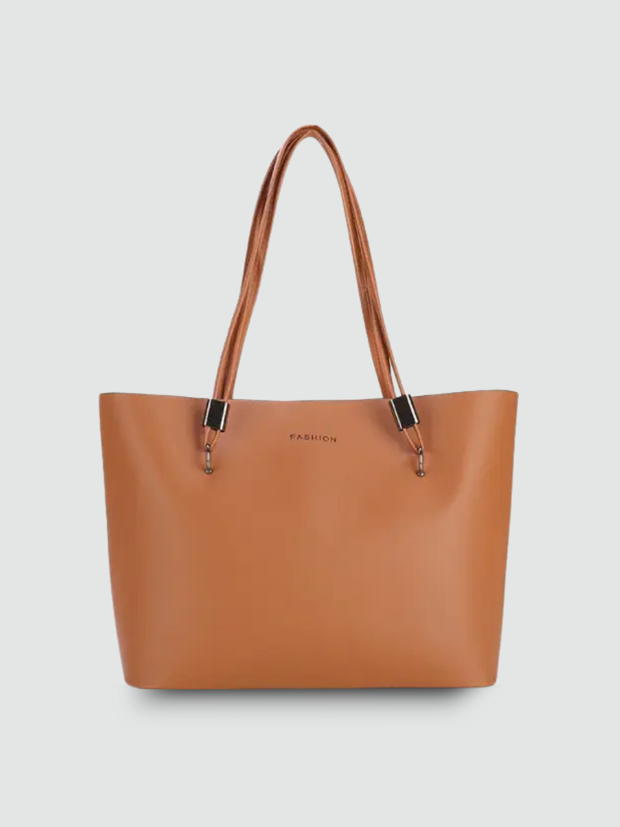 Bolsa Tote Grande Marrom Garbo Sara - Garboza