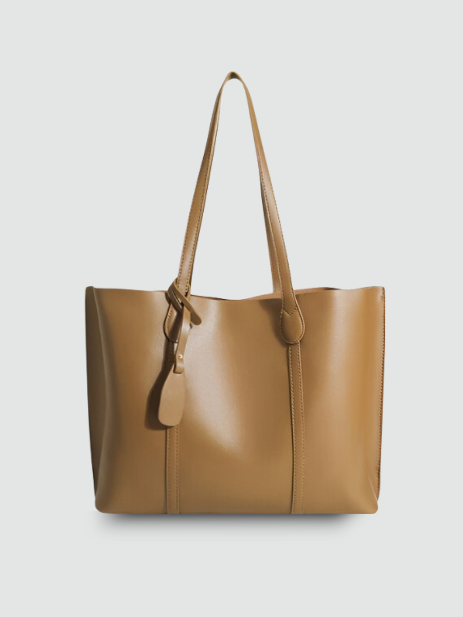 Bolsa Tote Grande Marrom Garbo Tiana - Garboza