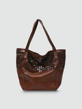 Bolsa Tote Grande Marrom Garbo Valéria - Garboza