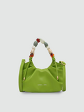 Bolsa de Mão Média Verde Garbo Fiorella - Garboza