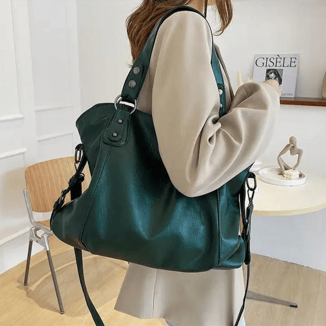 Bolsa Tote Grande Verde Garbo Morgana - Garboza