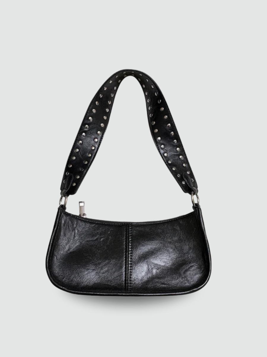 Bolsa Transversal Média Preta Garbo Hadassa - Garboza