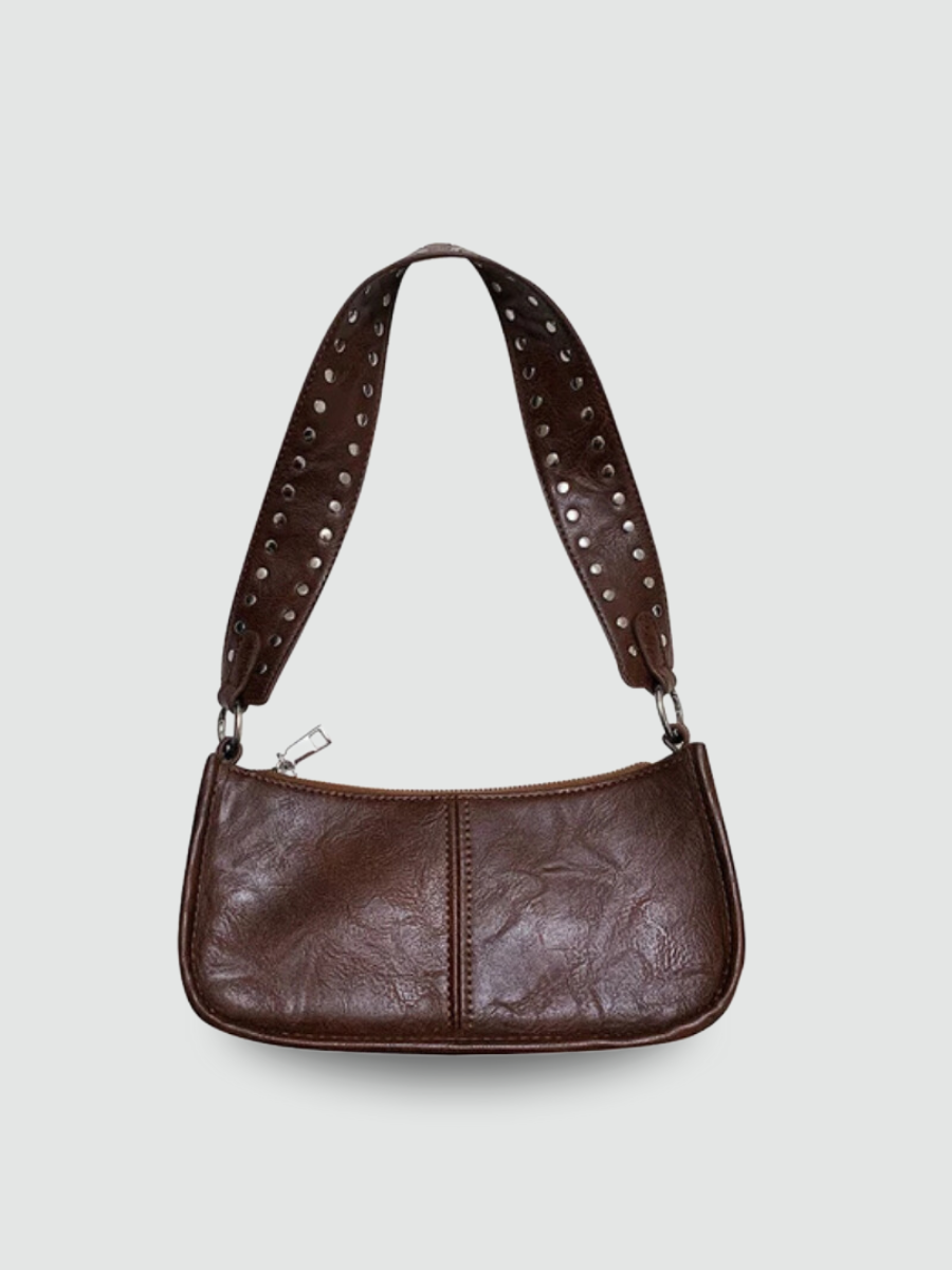 Bolsa Transversal Média Marrom Garbo Hadassa - Garboza