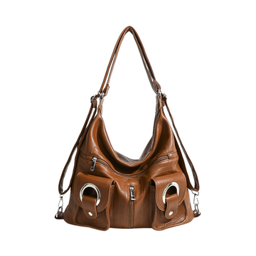 Bolsa Hobo Grande Marrom Garbo Adele - Garboza