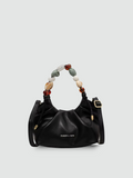 Bolsa de Mão Média Preta Garbo Fiorella - Garboza