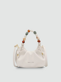 Bolsa de Mão Média Branca Garbo Fiorella - Garboza