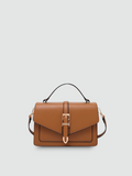 Bolsa Transversal Pequena Marrom Garbo Bianca - Garboza