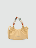 Bolsa de Mão Média Amarela Garbo Fiorella - Garboza