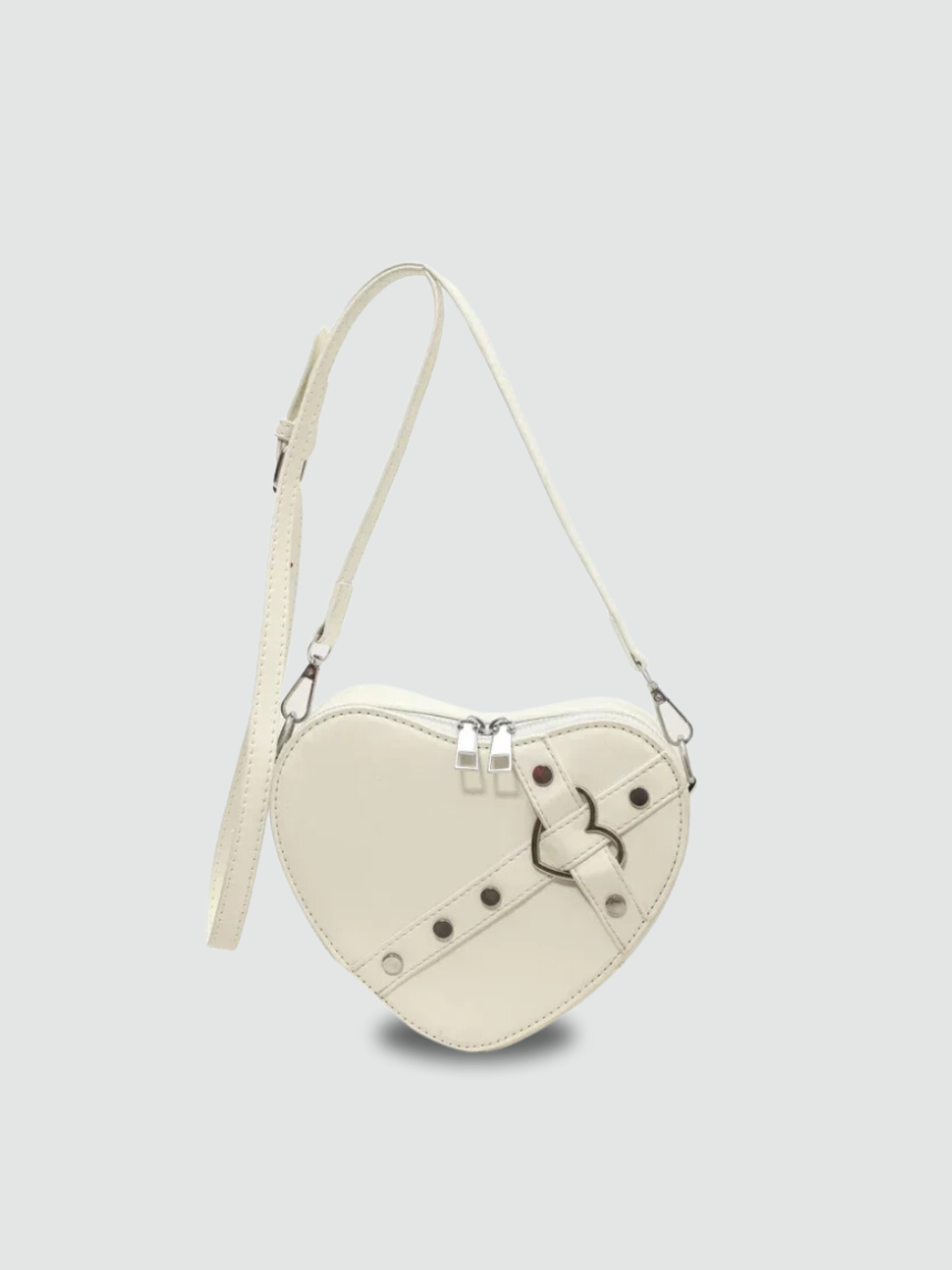Bolsa Transversal Pequena Vermelha Garbo Ella - Garboza