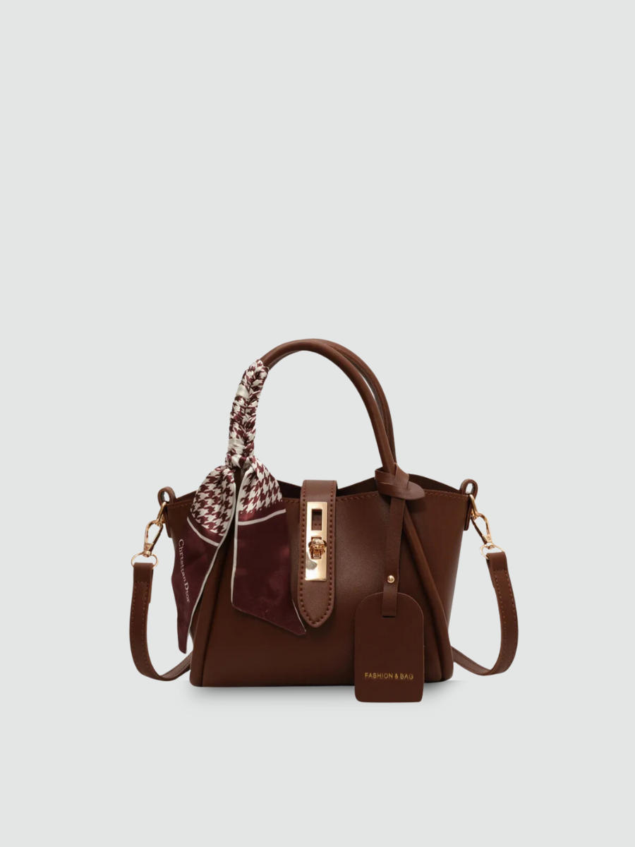 Bolsa de Mão Pequena Marrom Garbo Andressa - Garboza