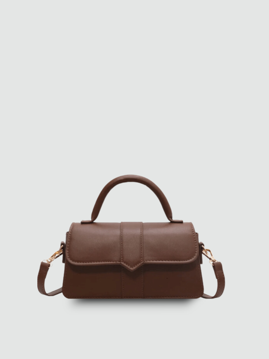 Bolsa Transversal Pequena  Marrom - Garboza