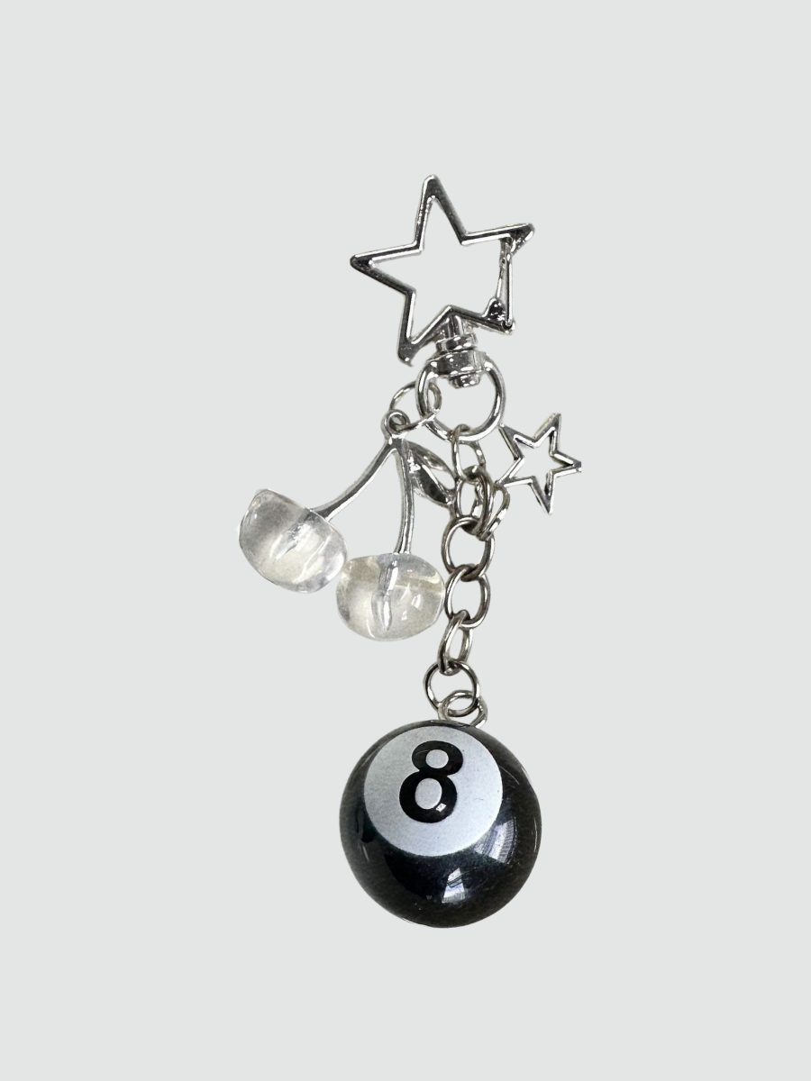 Bag Charm Cherry Snooker