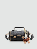 Bolsa Transversal Pequena Preta Garbo Paige - Garboza